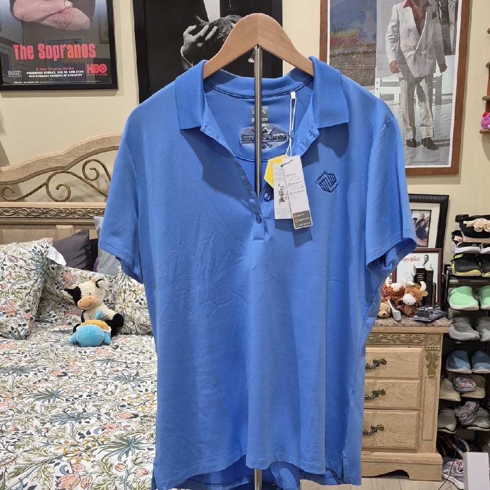Callaway Light Blue Polo Shirt
